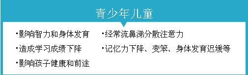 鼻炎對青少年的危害