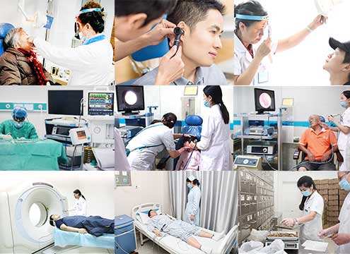 成都仁品耳鼻喉醫院科室設置