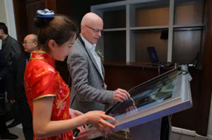 第三屆仁品中德耳鼻喉高峰論壇簽到臺